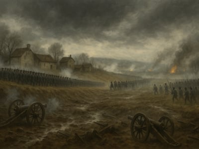 Boje pri Waterloo 18. júna 1815 spájali francúzsku armádu Napoleona s anglo-spojeneckými a pruskými silami na území dnešného Belgicka.