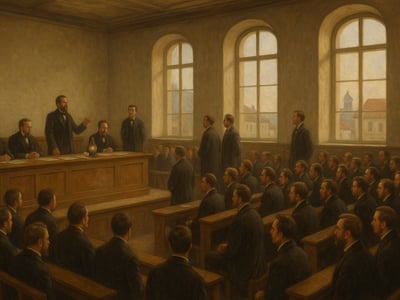 Asamblea fundacional de Matica slovenská celebrada el 4 de agosto de 1863 en Turčiansky Svätý Martin, hoy Martin, en Eslovaquia.