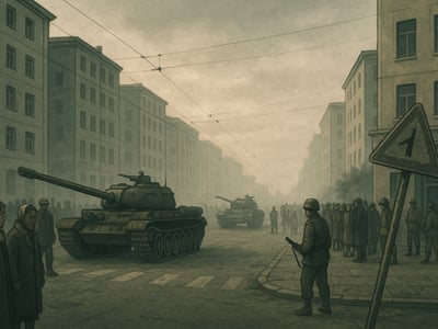 Vojenský vstup států Varšavské smlouvy do Československa 21. srpna 1968 zasáhl i Slovensko a obsadil klíčové body včetně městských center.